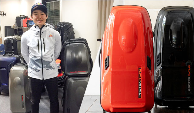 PROTEX Racing r-2 CARBON トラベルキャリー 容量約79L 受託