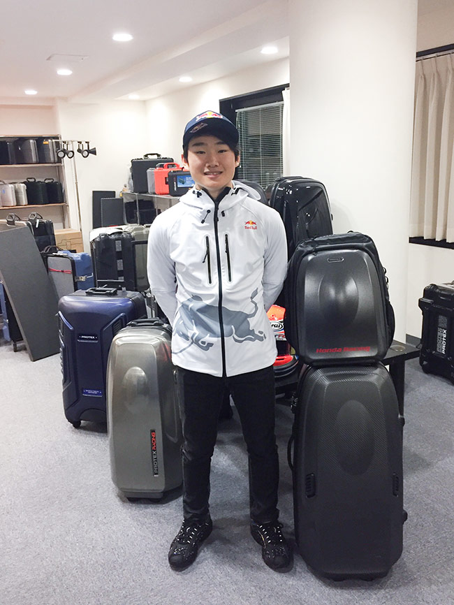 角田裕毅選手