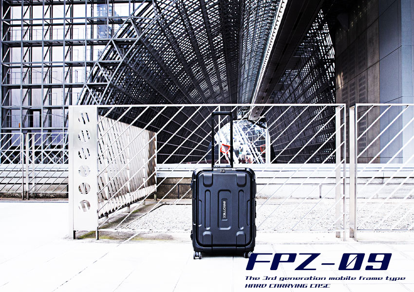 新品未使用 PROTEX フロントオープンスーツケース FPZ-09 Black - 旅行用品