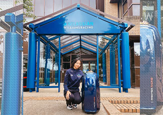 松井沙麗選手から写真が届きました