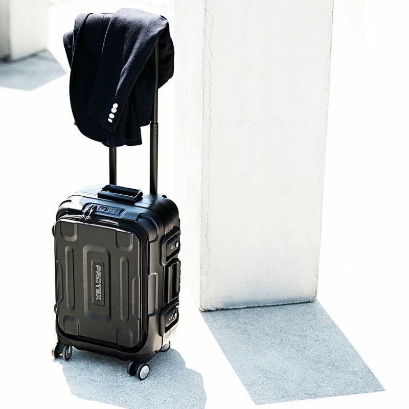 機内持込対応＞容量28L精密機器輸送・フロントオープン型4輪キャリー 